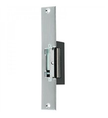 Gache éléctrique à émission et tetière 12 V serrure verticale 88 mm portes droite Beugnot A