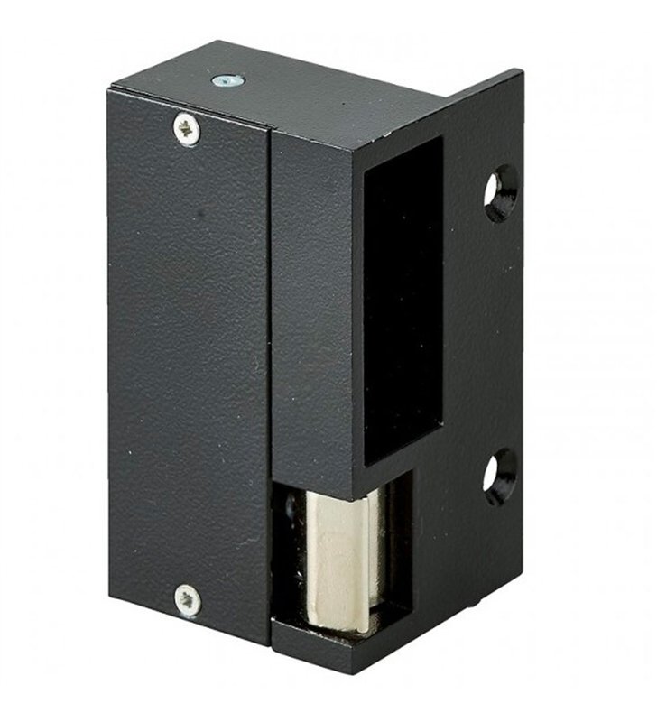 Gache électrique en applique contact stationnaire Beugnot 90 mm 24V gauche serrure horizontale