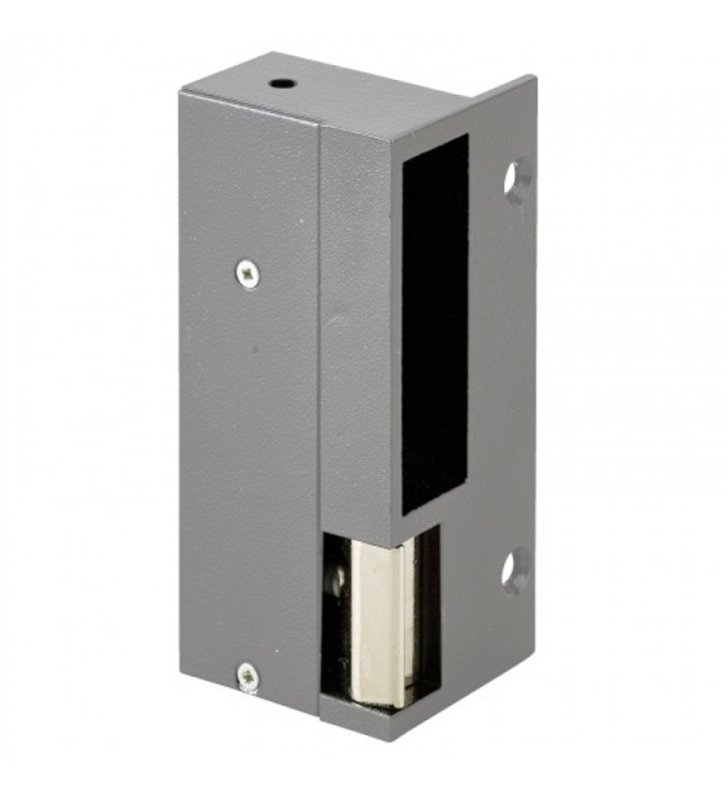 Gache électrique en applique à émission Beugnot 120 mm 24V gauche tirant pour serrure verticale