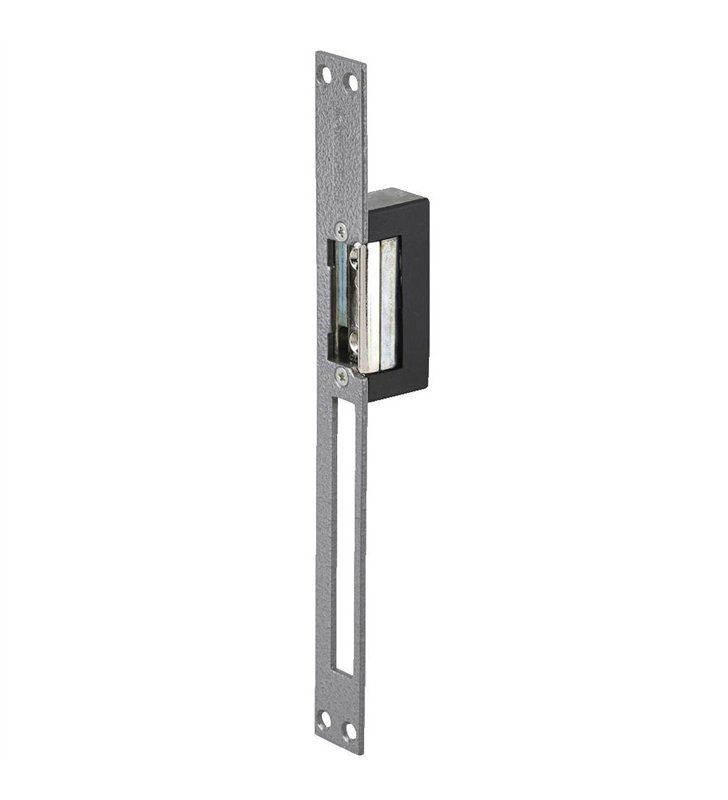 Gache électrique réversible double empenage 24V AC/DC Beugnot C électro inversé 69 mm