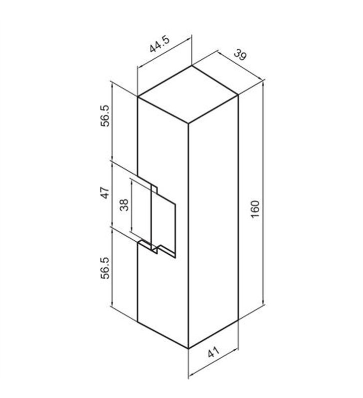 Gache électrique réversible électro inversé et micro contact 24V serrure anti-panique Beugnot P