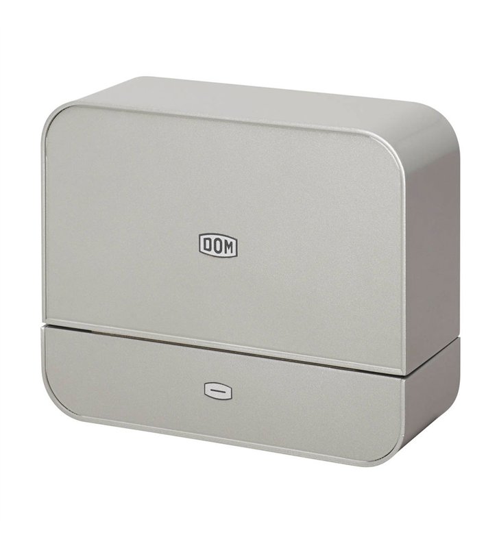 Serrure électromagnétique en applique inox pour issue de secours 24V exiDOM 400