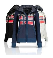 Sweat à capuche pour Femme Veste Geographical Norway Farlotte
