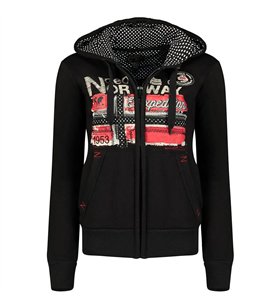 Sweat à capuche pour Femme Veste Geographical Norway Farlotte
