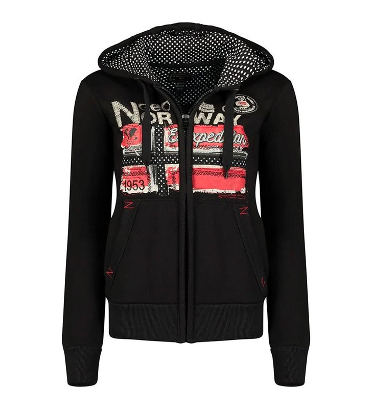 Sweat à capuche pour Femme Veste Geographical Norway Farlotte