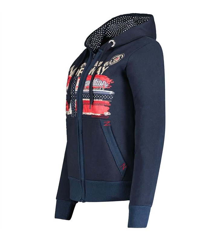 Sweat à capuche pour Femme Veste Geographical Norway Farlotte