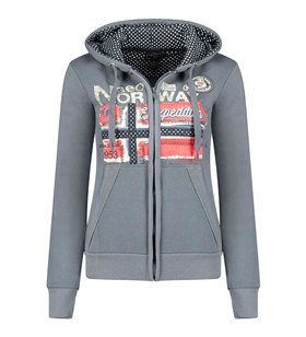Sweat à capuche pour Femme Veste Farlotte Geographical Norway