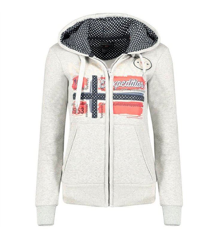 Sweat à capuche pour Femme Veste Farlotte Geographical Norway