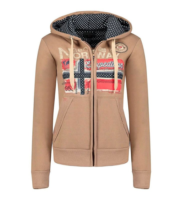 Sweat à capuche pour Femme Veste Farlotte Geographical Norway