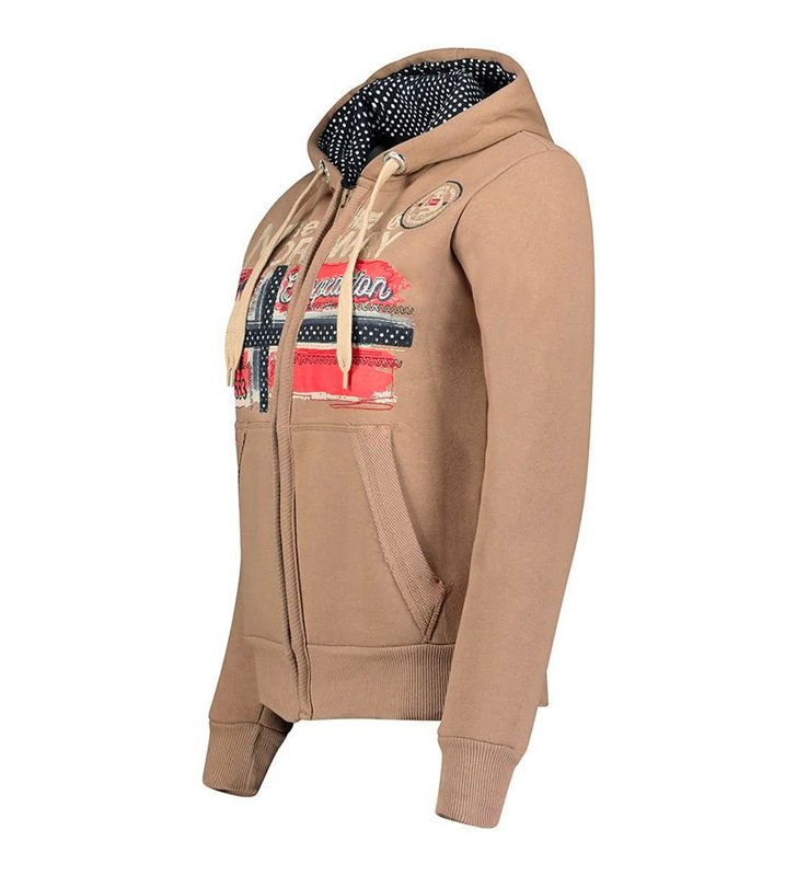 Sweat à capuche pour Femme Veste Farlotte Geographical Norway
