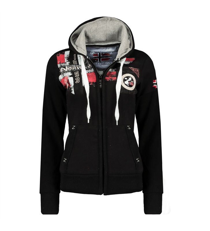 Sweat à capuche pour Femme Veste Geographical Norway Fespote
