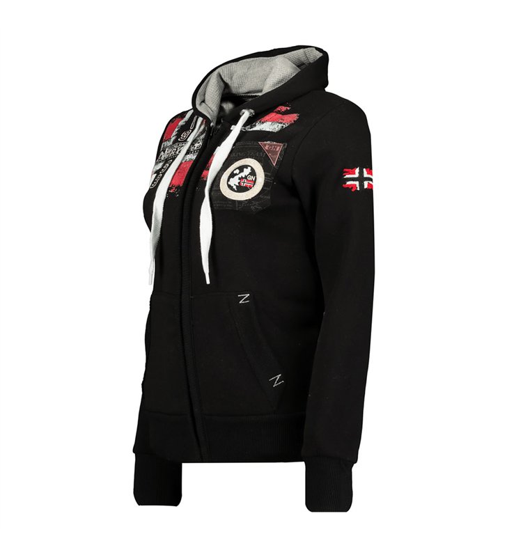 Sweat à capuche pour Femme Veste Geographical Norway Fespote