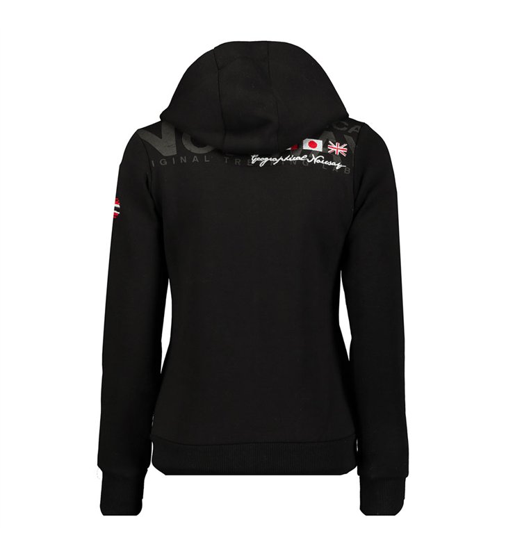 Sweat à capuche pour Femme Veste Geographical Norway Fespote