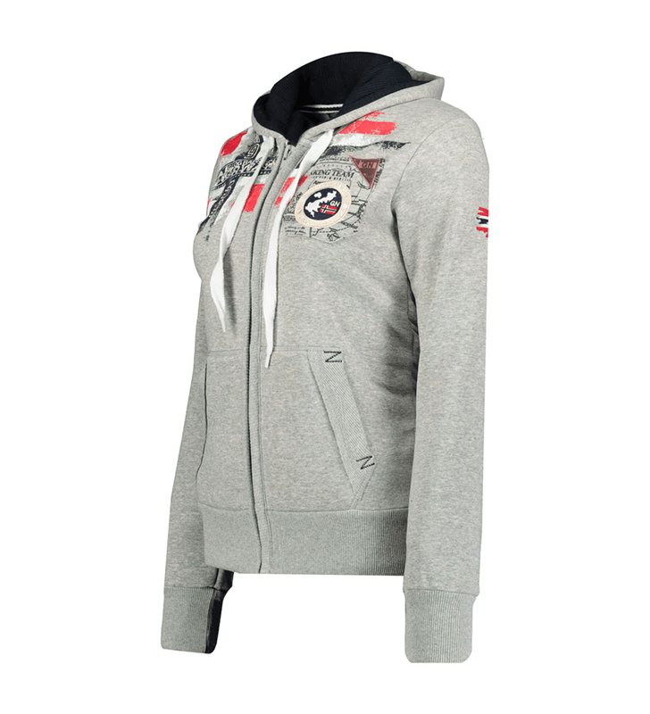 Sweat à capuche pour Femme Veste Geographical Norway Fespote
