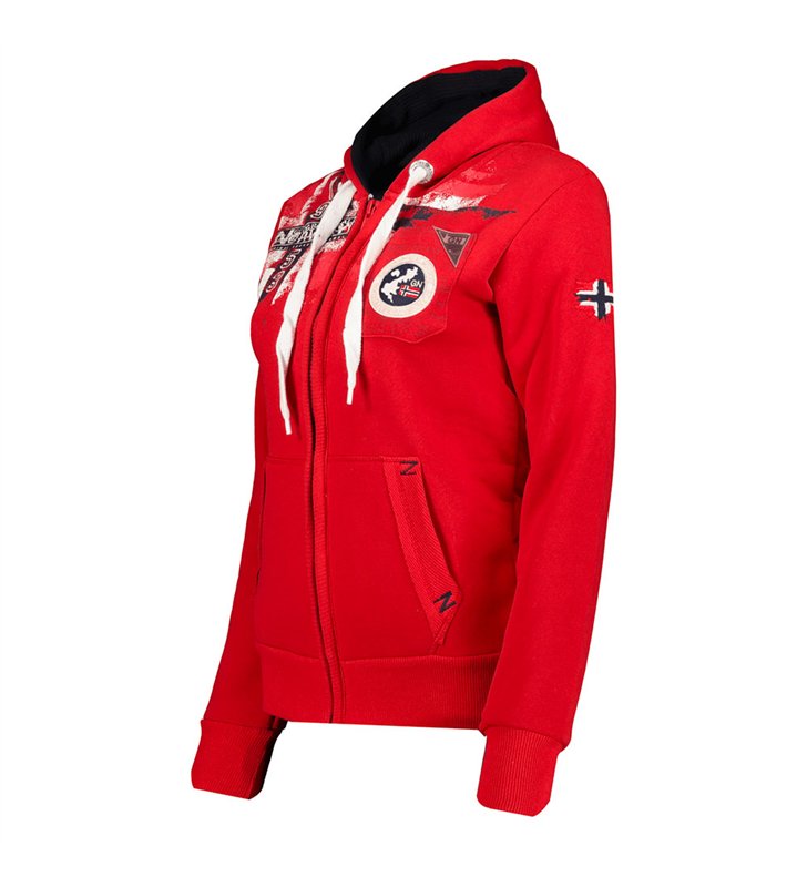 Sweat à capuche pour Femme Veste Geographical Norway Fespote