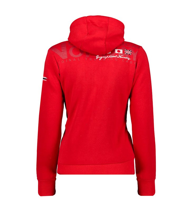 Sweat à capuche pour Femme Veste Geographical Norway Fespote