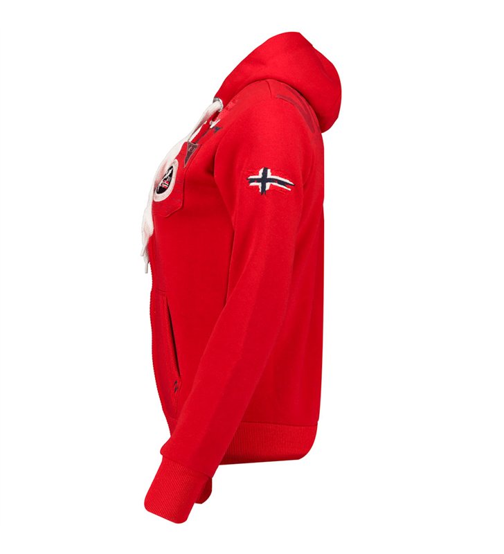 Sweat à capuche pour Femme Veste Geographical Norway Fespote