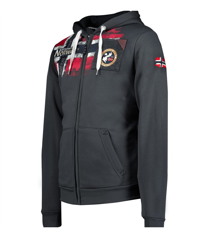 Sweat à capuche pour Homme Veste Geographical Norway Fespote