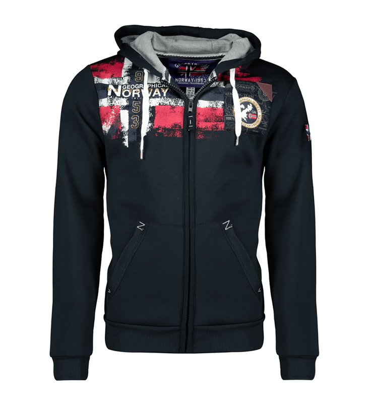 Sweat à capuche pour Homme Veste Geographical Norway Fespote