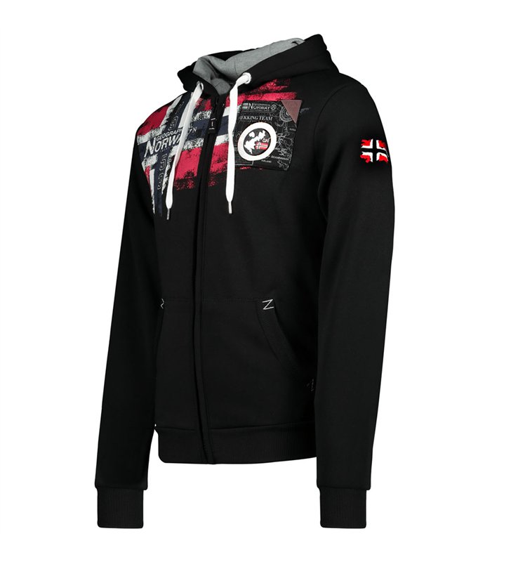 Sweat à capuche pour Homme Veste Geographical Norway Fespote