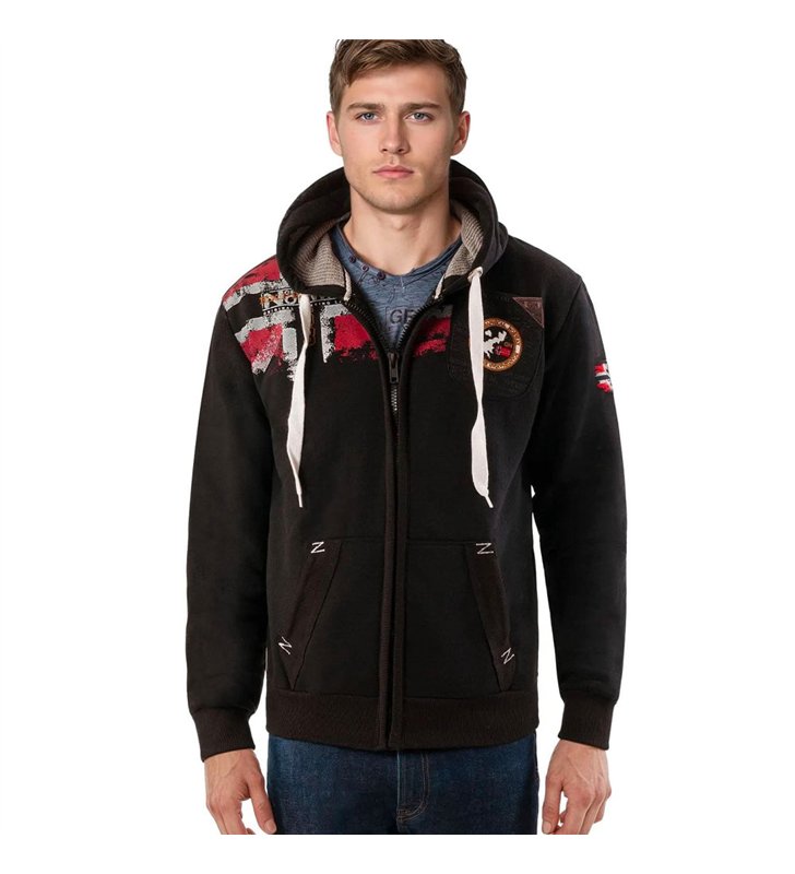 Sweat à capuche pour Homme Veste Geographical Norway Fespote