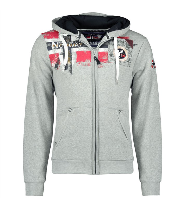 Sweat à capuche pour Homme Veste Geographical Norway Fespote