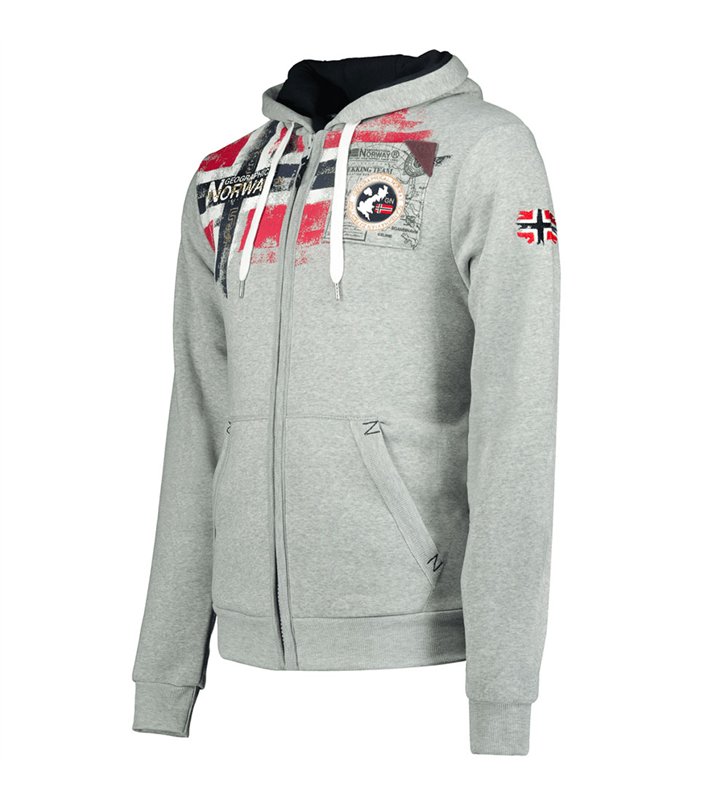 Sweat à capuche pour Homme Veste Geographical Norway Fespote