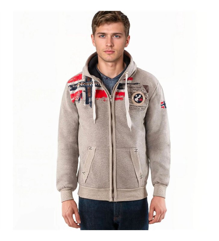 Sweat à capuche pour Homme Veste Geographical Norway Fespote