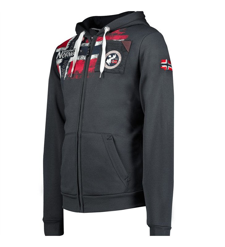 Sweat à capuche pour Homme Veste Geographical Norway Fespote
