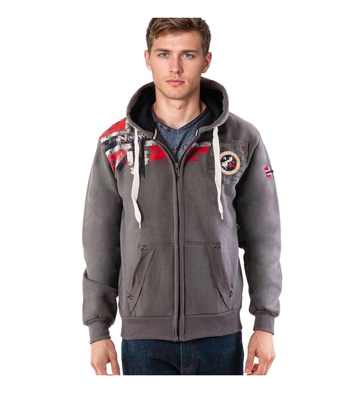 Sweat à capuche pour Homme Veste Geographical Norway Fespote