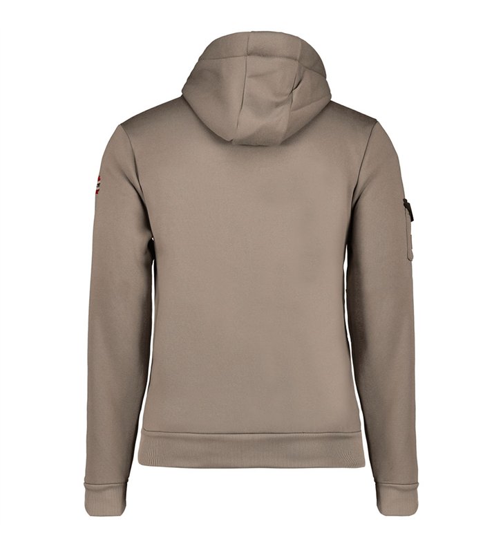 Sweat zippé à capuche pour Homme Veste Geographical Norway Garadock