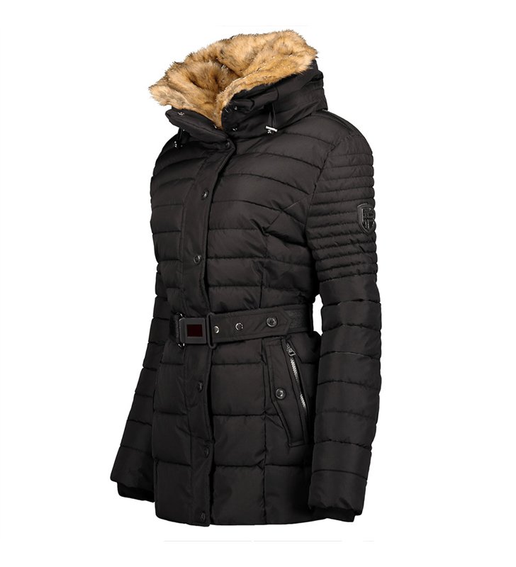 Parka Bellena Femme Geographical Norway Matelassée avec col fausse fourrure