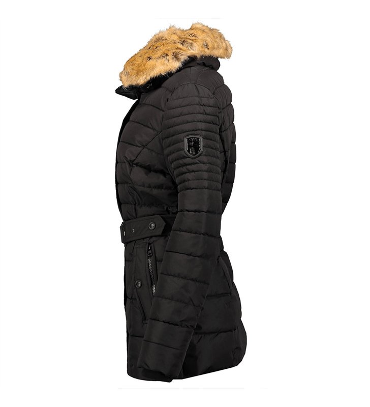 Parka Bellena Femme Geographical Norway Matelassée avec col fausse fourrure