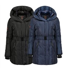 Veste parka pour Femme Manteau Geographical Norway Ablackstone