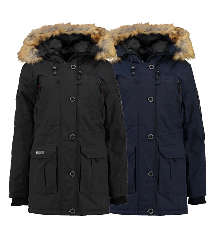 Parka Hiver Femme Geographical Norway veste mi-cuisse Airline