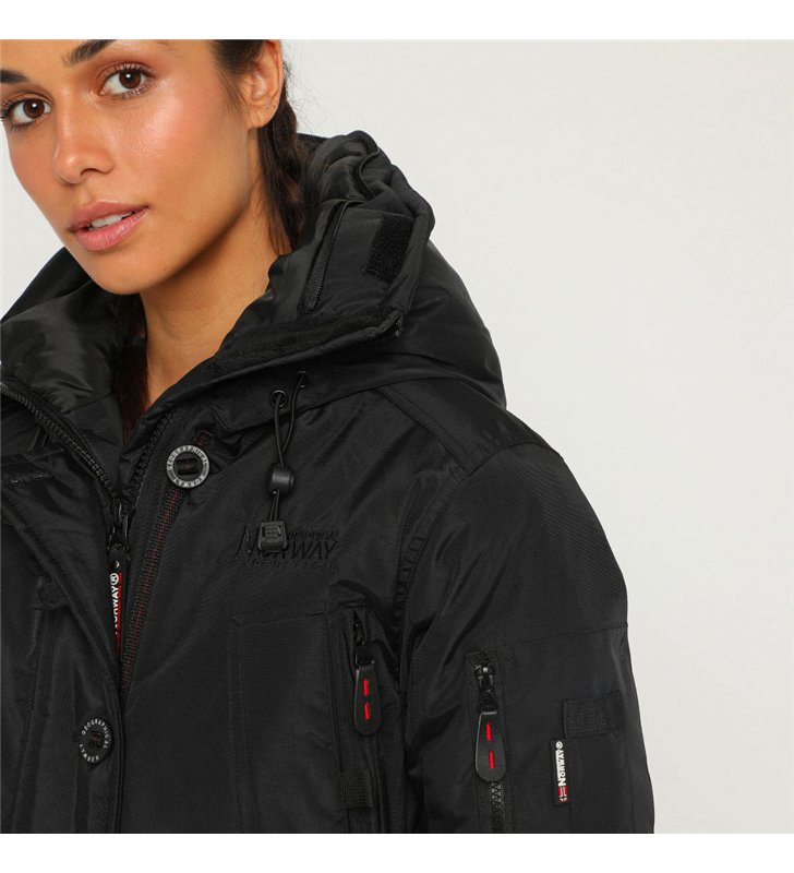 Parka Hiver Femme Geographical Norway veste mi-cuisse Airline