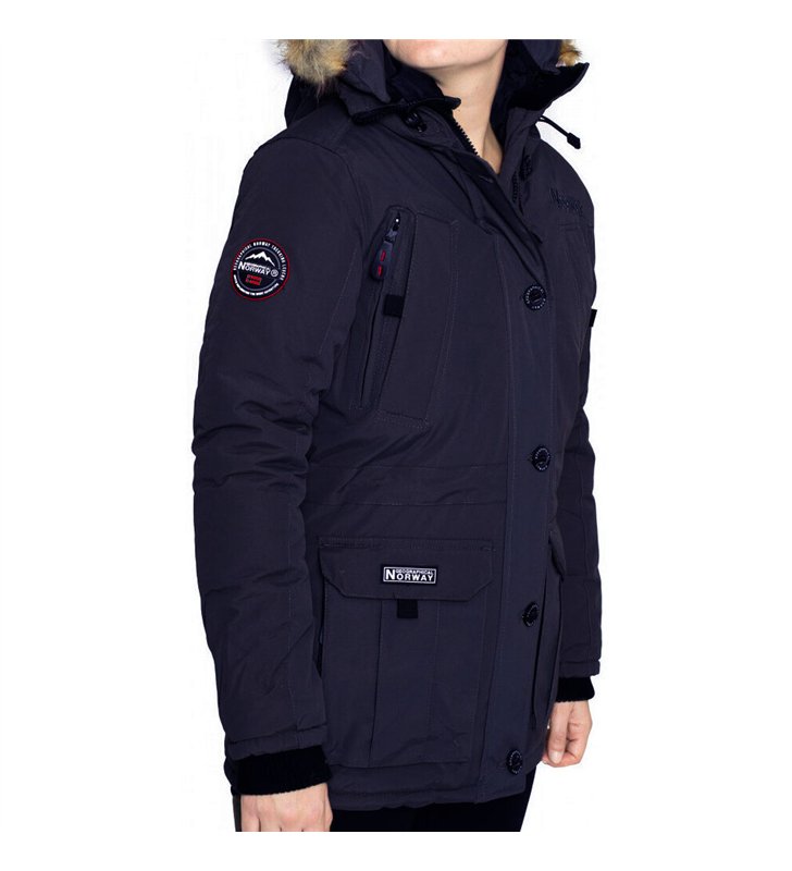 Parka Hiver Femme Geographical Norway veste mi-cuisse Airline