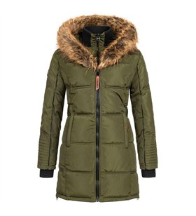 Veste parka Femme Geographical Norway Beautiful à capuche pour l'hiver