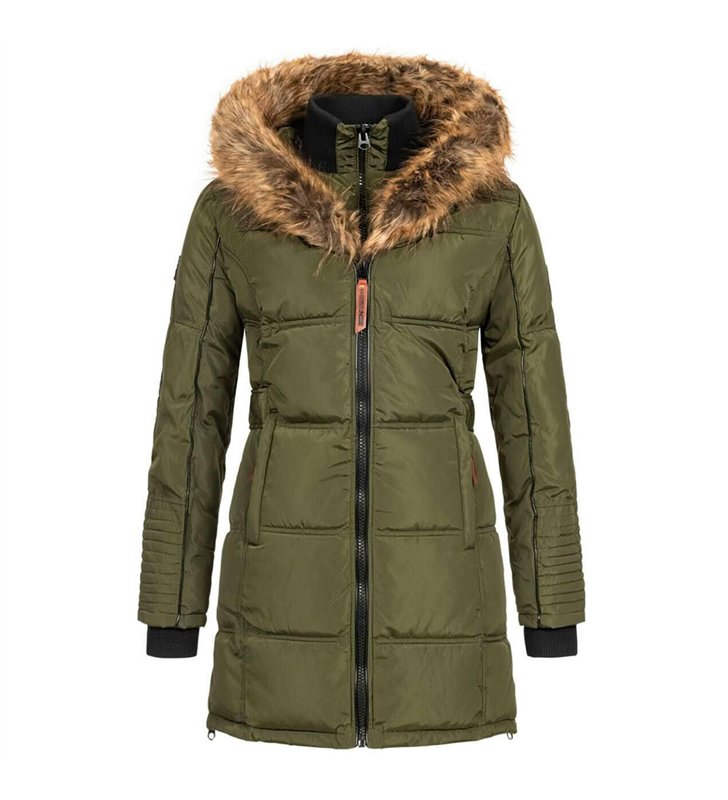 Veste parka Femme Geographical Norway Beautiful à capuche pour l'hiver