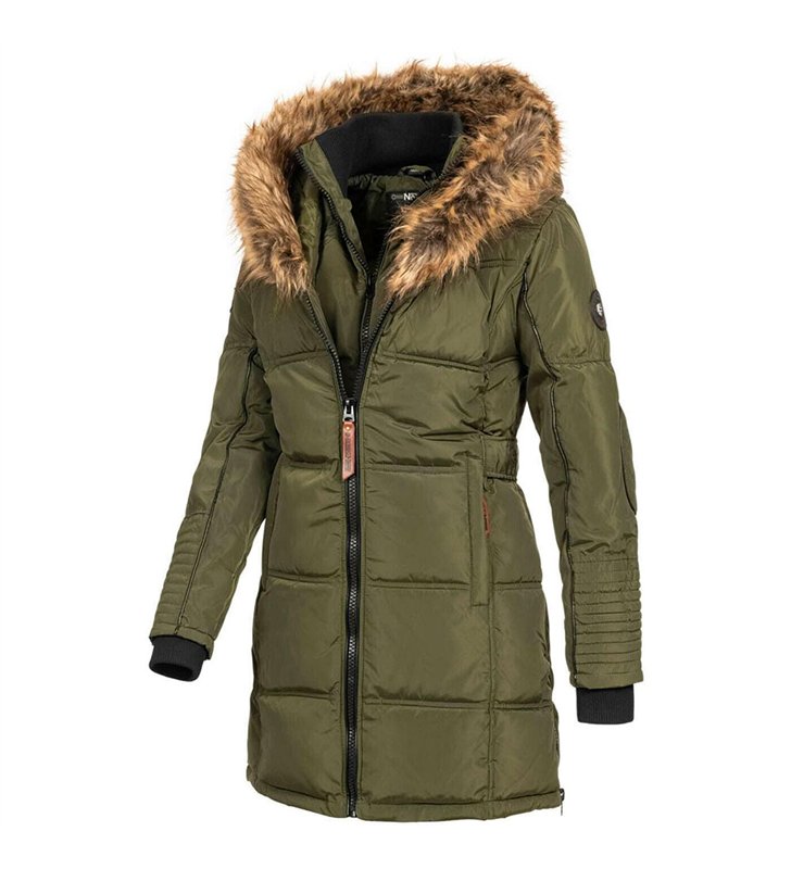 Veste parka Femme Geographical Norway Beautiful à capuche pour l'hiver