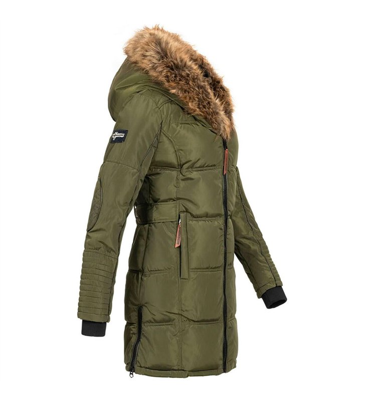 Veste parka Femme Geographical Norway Beautiful à capuche pour l'hiver
