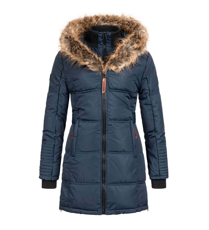 Veste parka Femme Geographical Norway Beautiful à capuche pour l'hiver