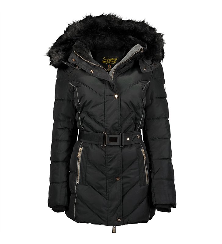 Veste parka Femme avec ceinture et capuche Geographical Norway Becky