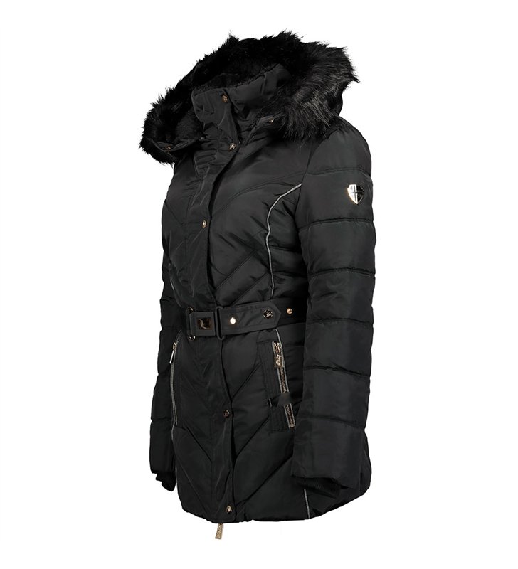 Veste parka Femme avec ceinture et capuche Geographical Norway Becky