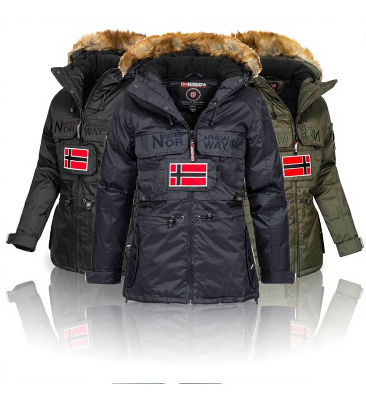 Parka Femme Geographical Norway Bellaciao veste Hiver à capuche