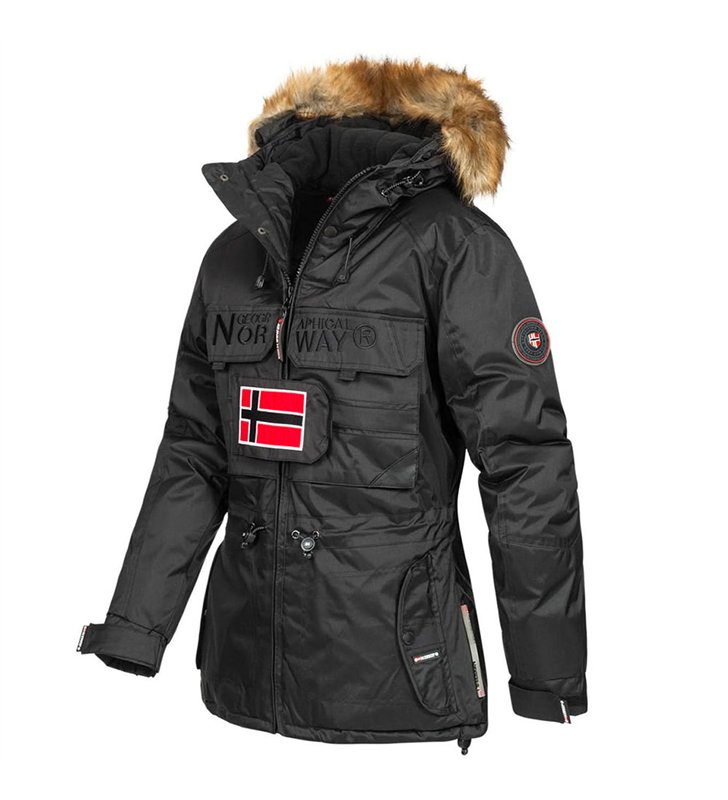 Parka Femme Geographical Norway Bellaciao veste Hiver à capuche