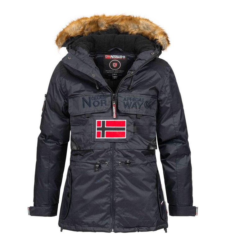 Parka Femme Geographical Norway Bellaciao veste Hiver à capuche