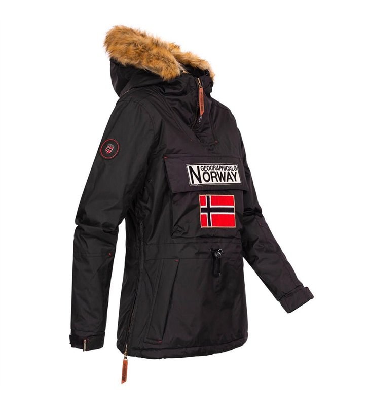 Veste parka à enfiler avec capuche pour Femme Geographical Norway Bridget