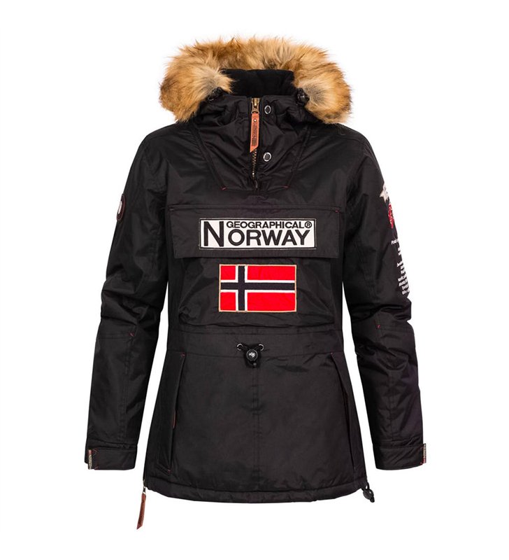 Veste parka à enfiler avec capuche pour Femme Geographical Norway Bridget
