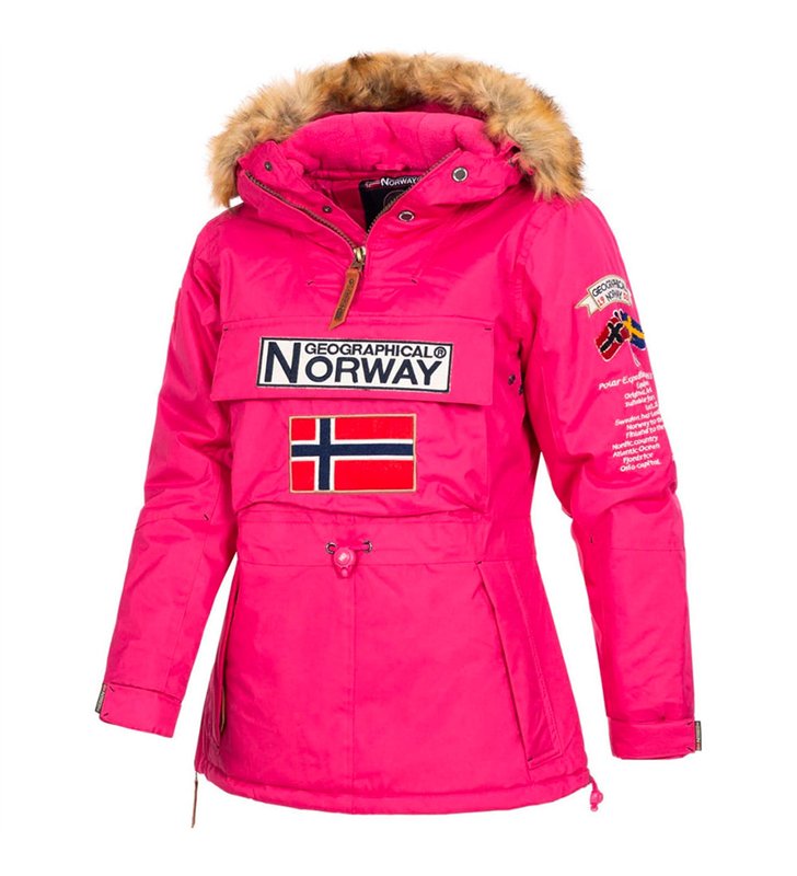 Veste parka à enfiler avec capuche pour Femme Geographical Norway Bridget